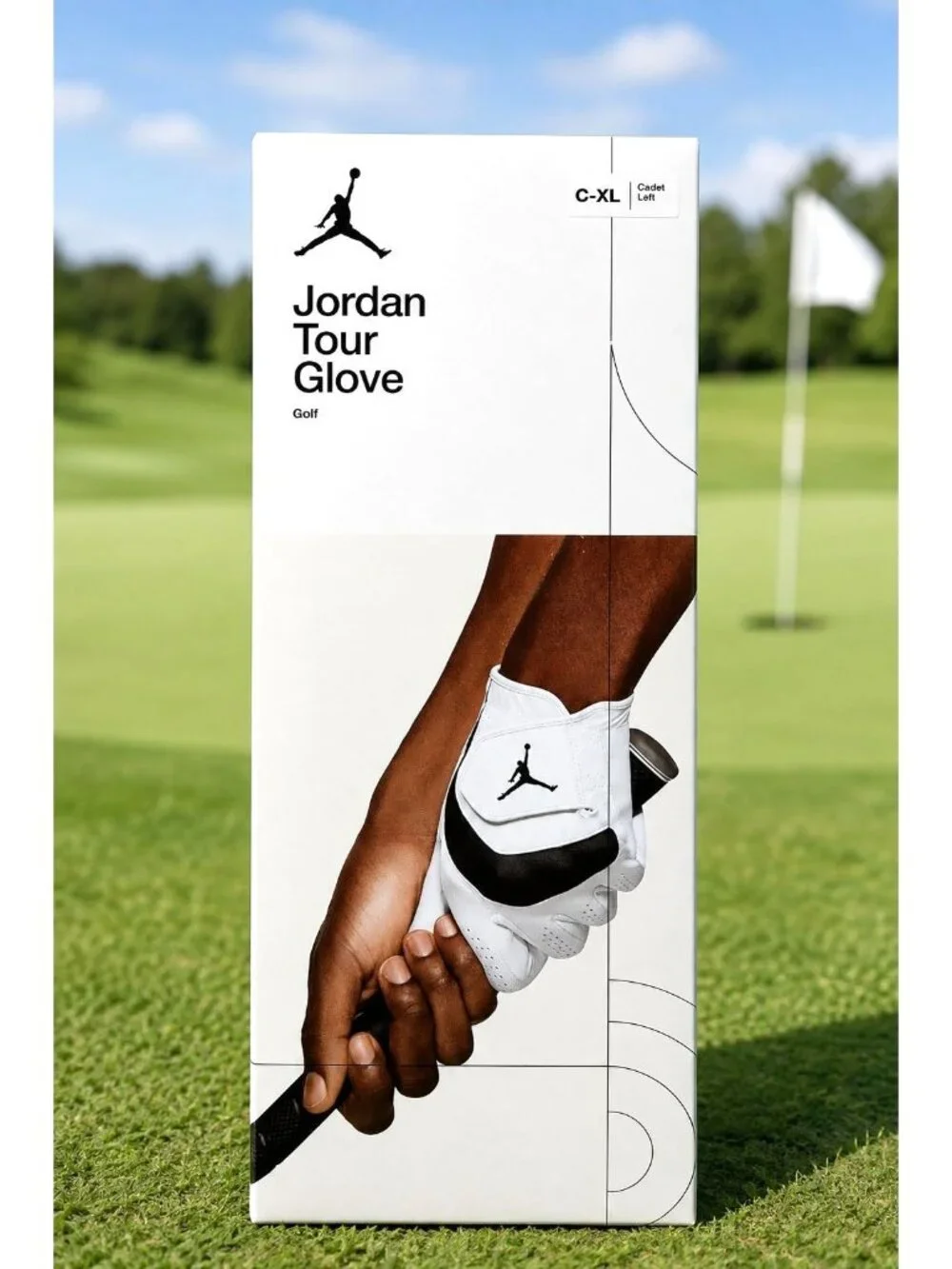 Nike Jordan Tour Golf Glove White Left Hand Men's Adult XL - NEW